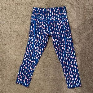 EUC zyia polka dot light n tight leggings